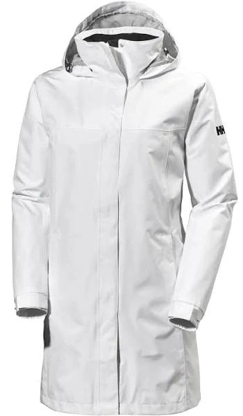 Helly Hansen Aden Long Jacket White Women - L