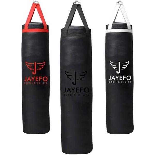 Jayefo Sports Punching Bag - Hanging Boxing Bag For MMA, Karate, Judo, Muay Thai, Kickboxing, Self Defense Training For Training at Home or Gym -