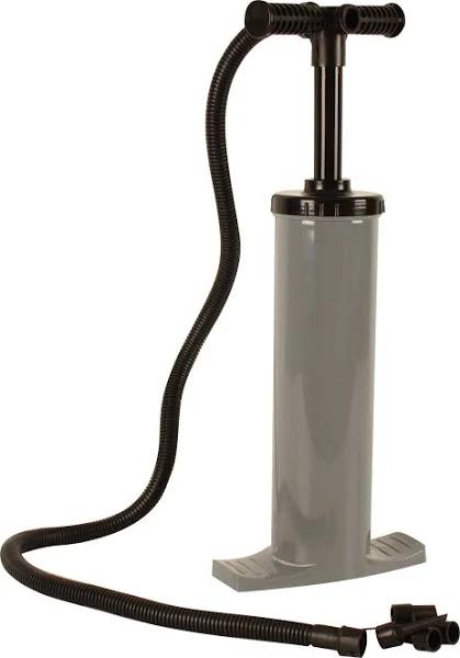 Wildtrak 38cm Double Action 1400cc Hand Pump - Black