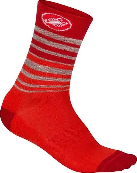 Castelli Righina 13 Cycling Socks - S-M - Red