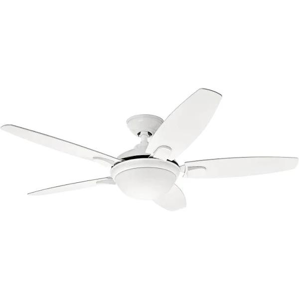 Hunter Ceiling Fan Contempo White 132cm / 52" With Light 132