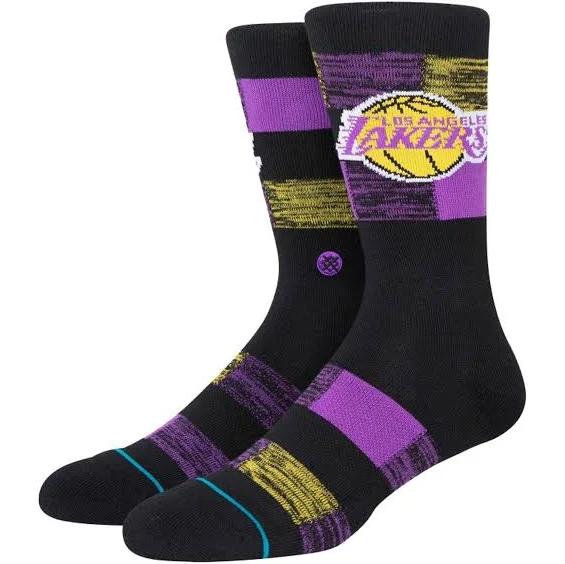 Stance x NBA Los Angeles Lakers Cryptic Socks Black