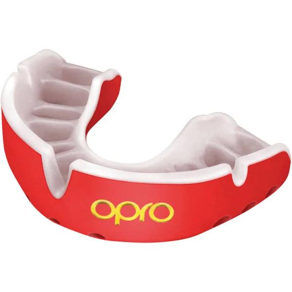 OPRO Mouthguard Gold Adult red/pearl