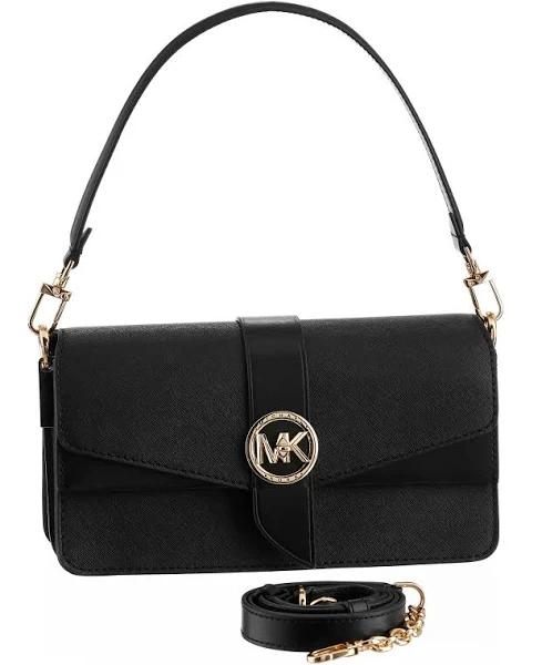 Michael Kors Greenwich Black Shoulder Bag