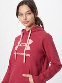 Under Armour Rival Logo Hoodie Red Women - XS