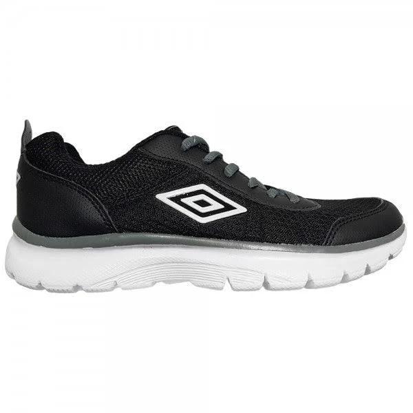 Umbro Salvador Womens Runners Running Shoes Black / White - 40 EU