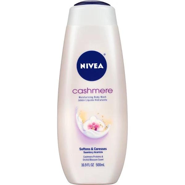 Nivea Touch of Cashmere Cream Oil Body Wash, 16.9-Ounce