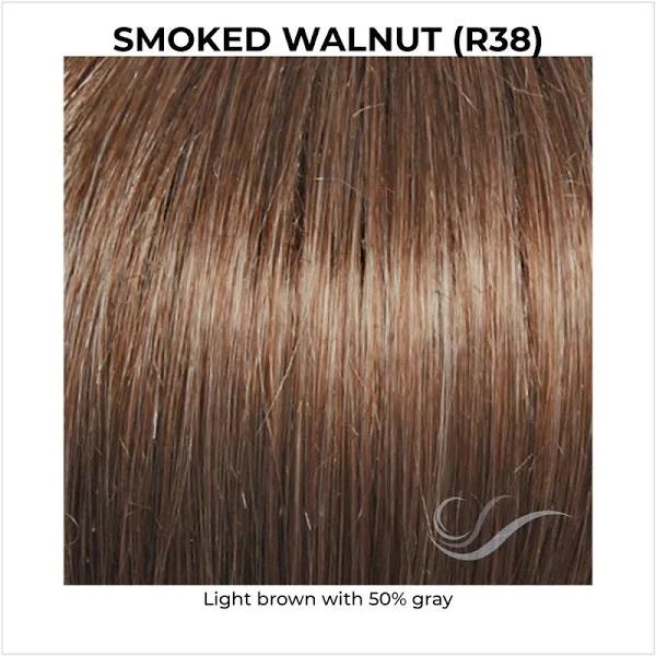 Raquel Welch Winner Elite Lace Front Wig, R38 Smoked Walnut