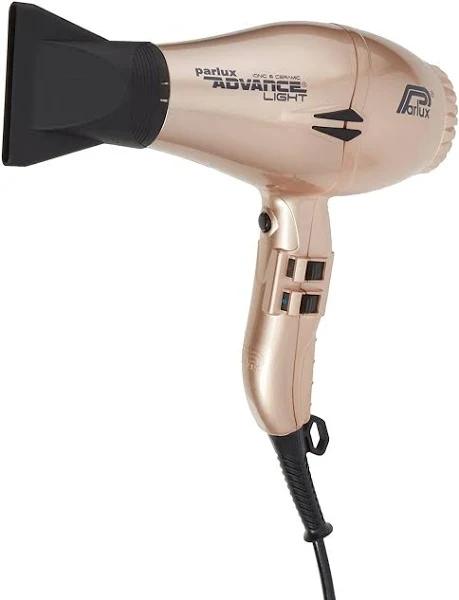 Parlux Advance Light Ceramic & Ionic Hair Dryer Gold