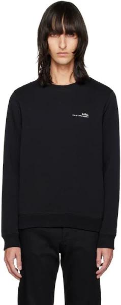 A.P.C. Black Item Sweatshirt