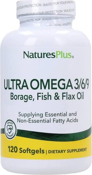 Nature's Plus Ultra Omega 3/6/9 120 Softgels