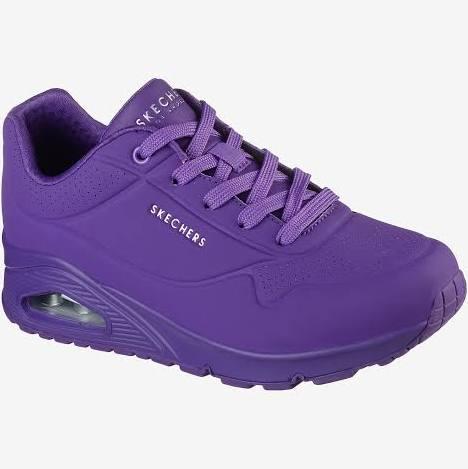 Skechers Uno Purple Sneakers Purple Womens Sneakers Casuals Shoes