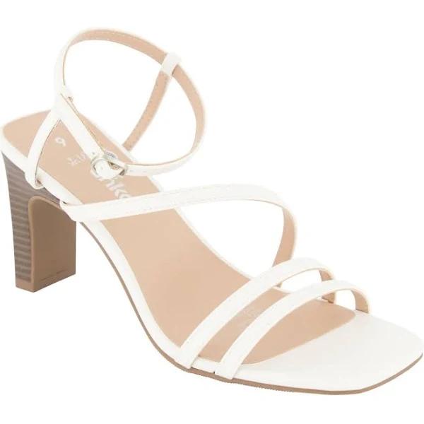 Kmart Strappy Heel Sandals - White Size: 10