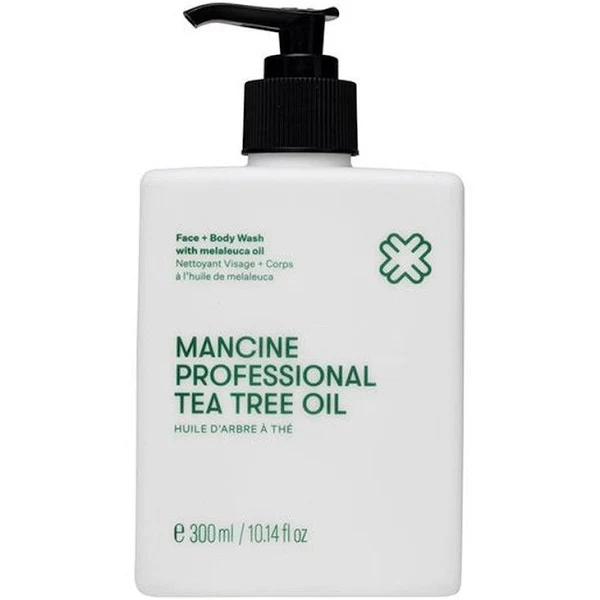 Mancine Face & Body Wash Tea Tree Oil 300ml