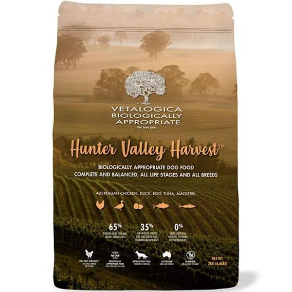 Vetalogica Biologically Appropriate Hunter Valley Harvest Dog Food 3kg