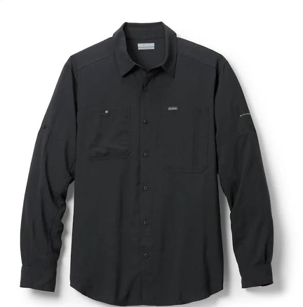 Columbia Men's Silver Ridge Utility Lite Long Sleeve Shirt, XXL, Black