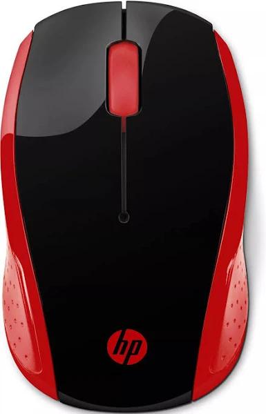 HP 200 Wireless Mouse - Red