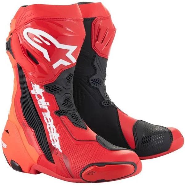 Alpinestars Supertech R Boots - Bright Red - 43