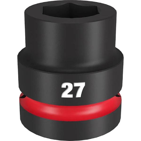 Milwaukee Shockwave 1" Drive 27mm Standard 6 Point Impact Socket 49666592 by Autoelec