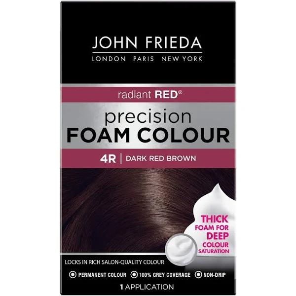 John Frieda Precision Foam Colour, Dark Red Brown 4R