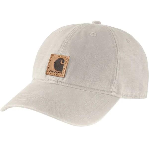 Carhartt Odessa Canvas Baseball Cap Hat - Off White