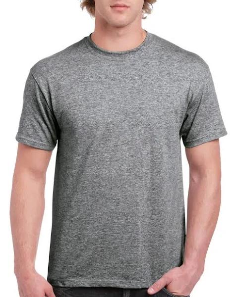 Gildan H000 Adult Hammer Tee - Graphite Heather, M