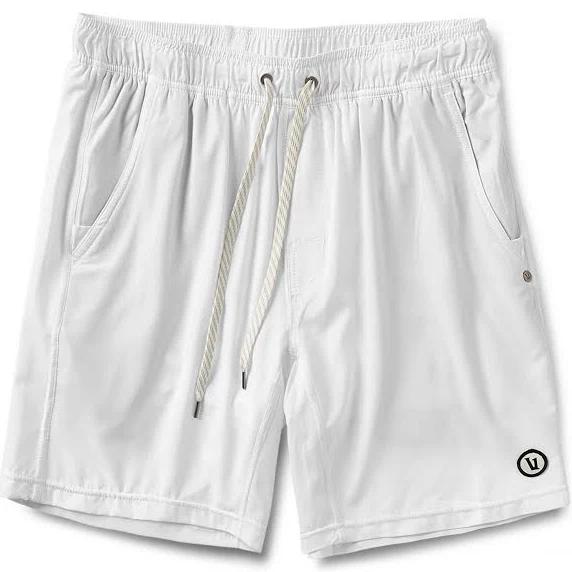 Men's Kore Shorts by Vuori | XXL | White | Athletic Fit | Breathable