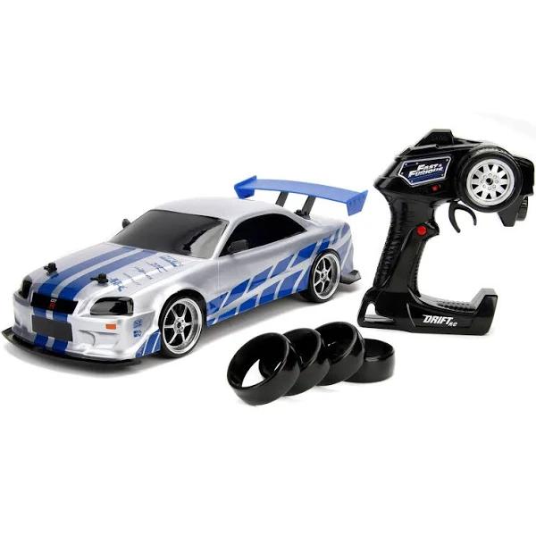 Fast & Furious - 2002 Nissan Skyline GT-R (BNR34) 1:10 Scale Remote Control Car