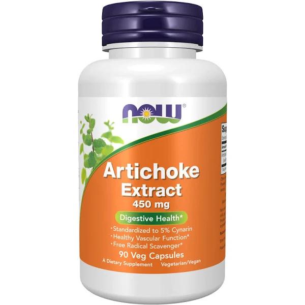 Now Foods Artichoke Extract 450 MG 90 Capsules