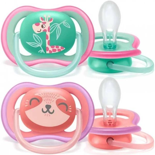 Avent Ultra Air Pacifier Girl +18 Months 2U