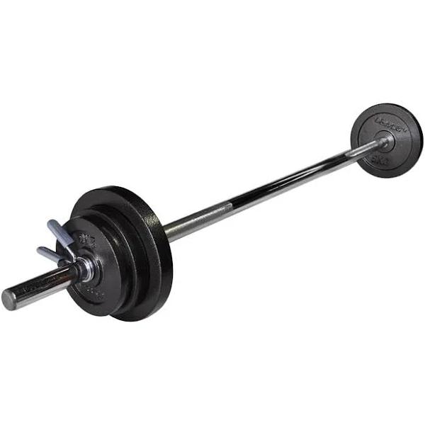 Aerobic Body Pump Barbell Weight Set - 2kg 140cm Pump Bar - 19kg Iron Plate - AfterPay & zipPay Available