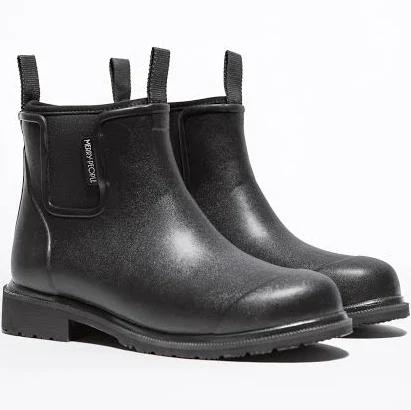 Bobbi Gumboot | Black & Black | Men's