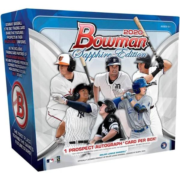 2020 Bowman Sapphire Edition Baseball Box