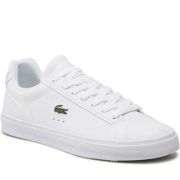 Womens Lacoste Lerond Pro White Trainers - White