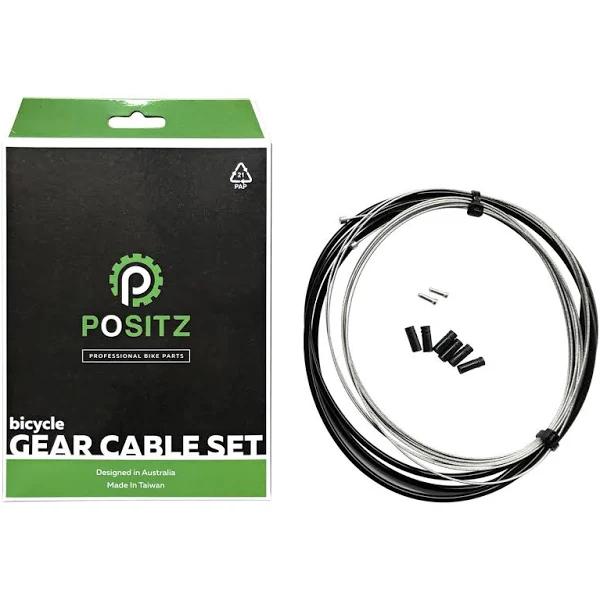 Positz Universal Road Bike Gear Cable Set - AfterPay & zipPay Available