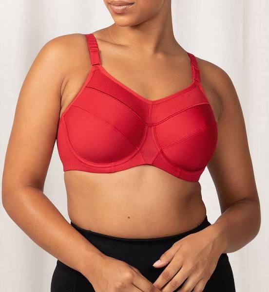 Triaction Ultra Sports Bra in Red - 18D - Triumph