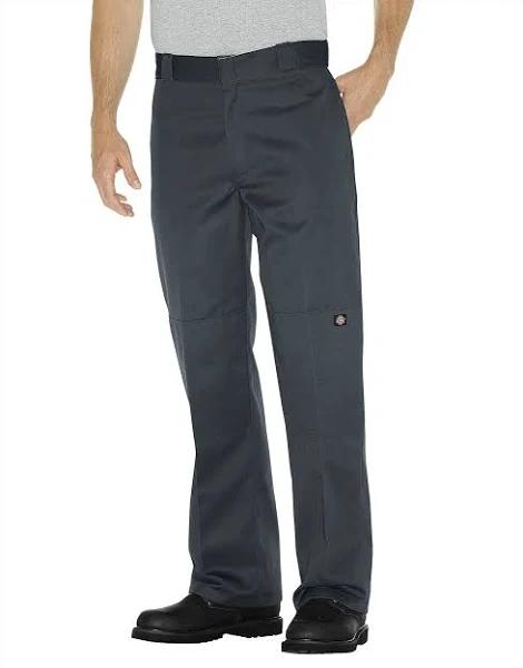 Dickies 85283 Loose Fit Double Knee Work Pants - Charcoal, 28