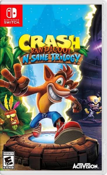 Activision - Crash Bandicoot N Sane Trilogy - Nintendo Switch