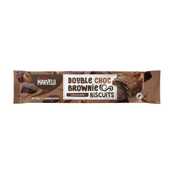 Griffins Marvels Choc Fudge Brownie Chocolate Biscuits 200g