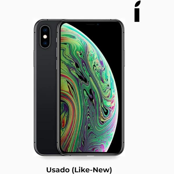 Apple iPhone XS - 4G smartphone - dual-SIM / Internal Memory 256 GB - OLED display - 5.8" - 2436 x 1125 pixels (120 Hz) - 2x rear cameras 12 MP, 12 MP - 2x front cameras 7 MP - space grey