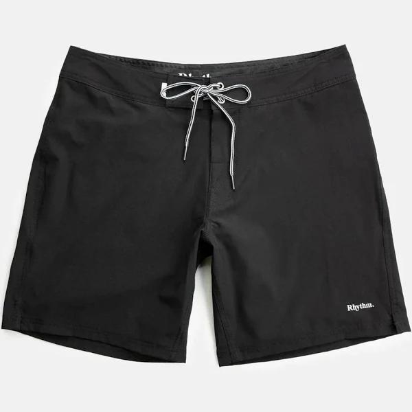 Rhythm Classic Stretch Trunk Mens Boardshorts - Black