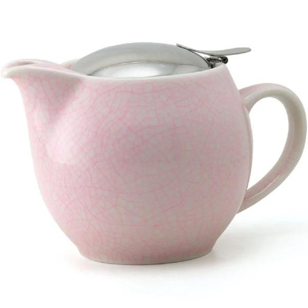 Zero Japan Artisan Crackle Pink Universal Teapot 450ml