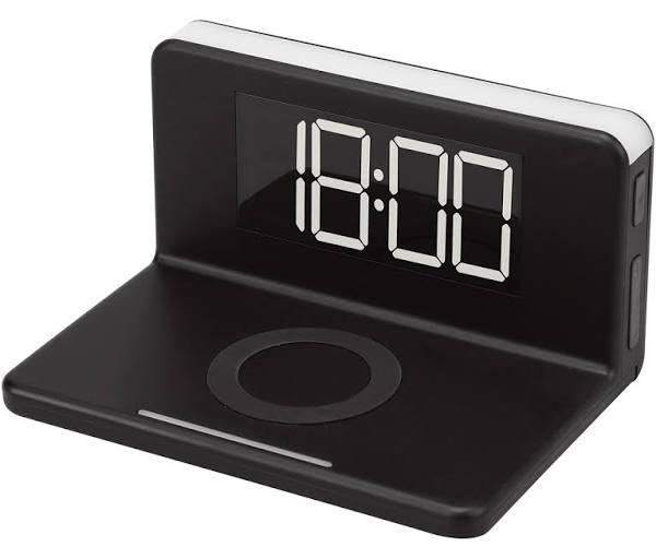 Rewyre Alarm Clock Wireless Charger Black