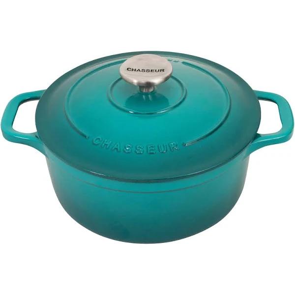 Chasseur Round French Oven 28cm | Mediterranean Blue