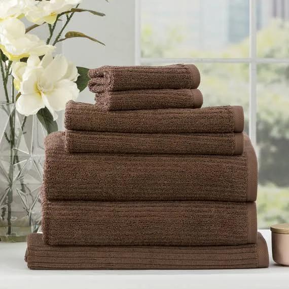 COALINGA Towel Set Toffee by Freedom, 100% Cotton