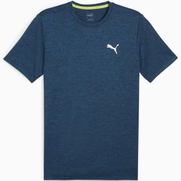 Puma Mens Run Favourite Heather Short Sleeve Tee Ocean Tropic / 3XL