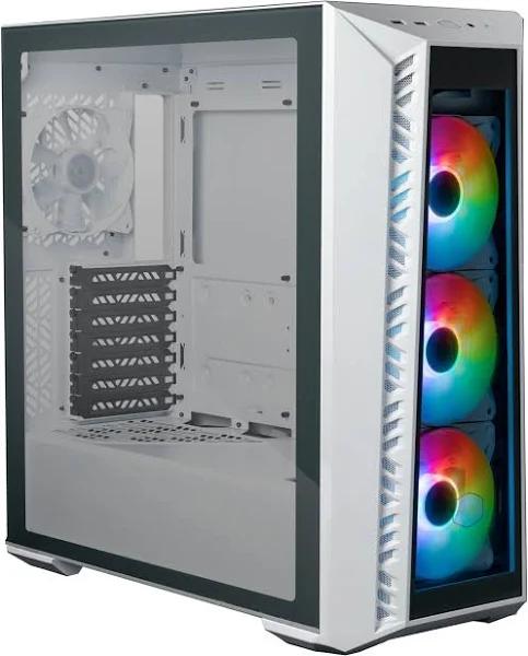 Cooler Master MasterBox MB520 TG Mid-Tower Case White