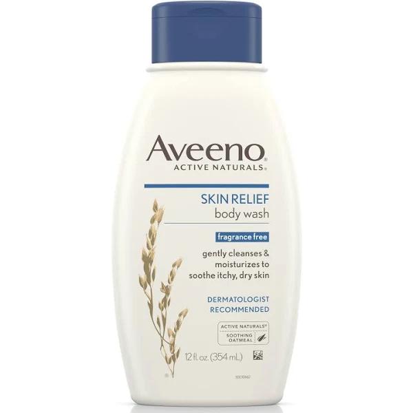 Aveeno Skin Relief Body Wash Fragrance Free 354 ml