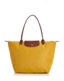 Longchamp Large Le Pliage Tote Brown