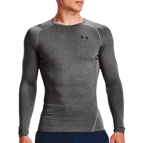 Under Armour - HeatGear Armour Comp Long Sleeve Top - Grey - UK Small